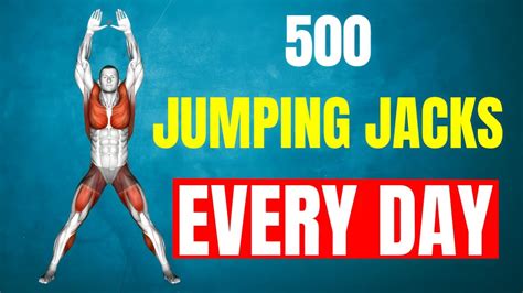 500 jumping jacks a day for 30 days